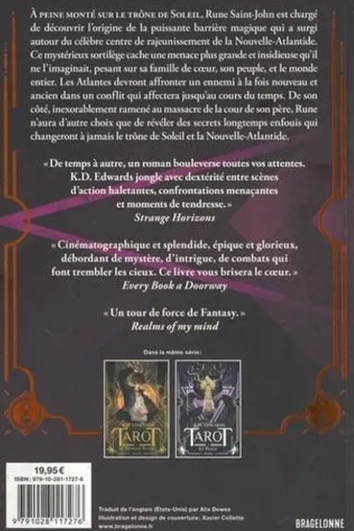 Tarot Tome 3 : Le trône de sablier, K.D. Edwards