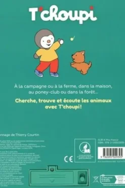 T'choupi et les animaux. Cherche et trouve sonore, Thierry Courtin