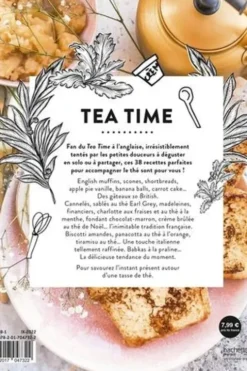 Tea time. 38 recettes de petites douceurs pour accompagner le thé, élaborées avec amour, Magali Ancenay