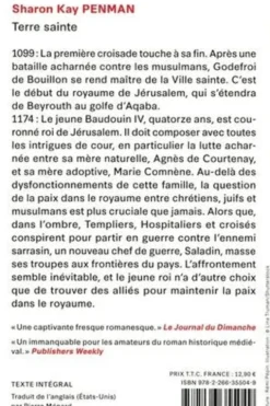 Terre Sainte, Sharon Kay Penman