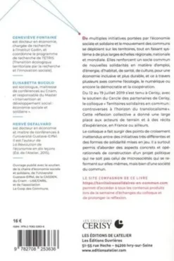 Territoires solidaires en commun. Les anti-actes d'un colloque inédit, Elisabetta Bucolo