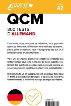 300 tests d'allemand. Niveau A2, Bettina Schödel
