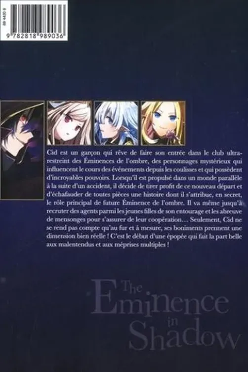 The Eminence in Shadow Tome 1, Anri Sakano