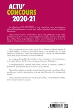Thèmes sanitaires et sociaux. Cours et QCM, Edition 2020-2021, Nicolas Brault
