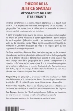 Théorie de la justice spatiale. Géographies du juste et de l'injuste, Jacques Lévy