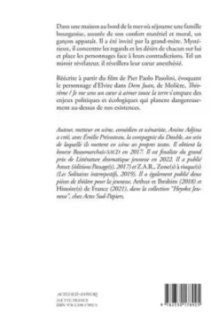 Théorème. Je me sens un coeur à aimer toute la terre, Amine Adjina