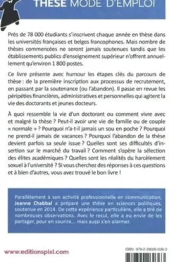 Thèse mode d'emploi, Jeanne Chabbal