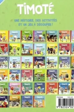 Timoté : Timoté aime la planète. Avec 1 jeu à détacher, Emmanuelle Massonaud