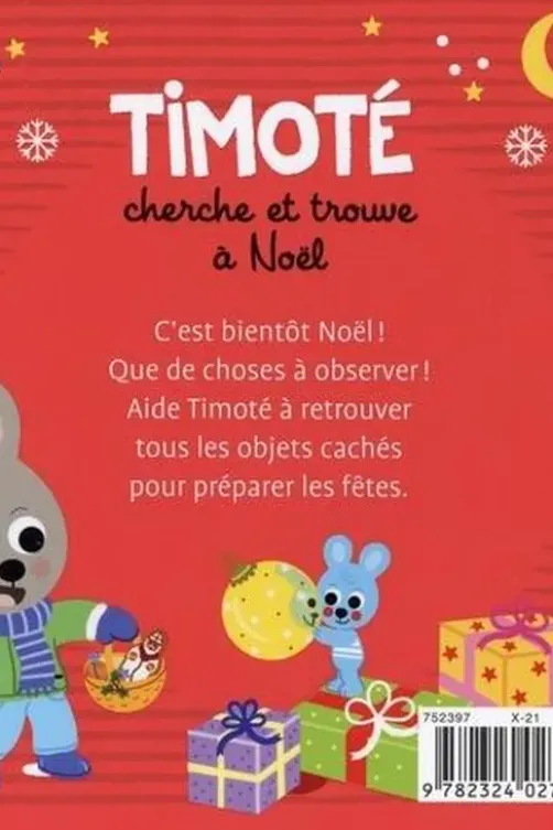 Timoté : Timoté cherche et trouve à Noël, Emmanuelle Massonaud