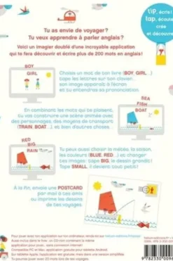 Tip tap on the road ! Mon imagier interactif in English, Edition en anglais, avec 1 CD-ROM, Anouck Boisrobert