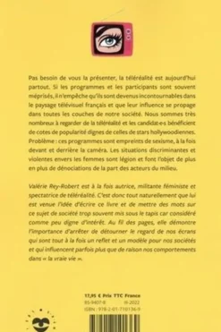 Téléréalité. La fabrique du sexisme, Valérie Rey-Robert
