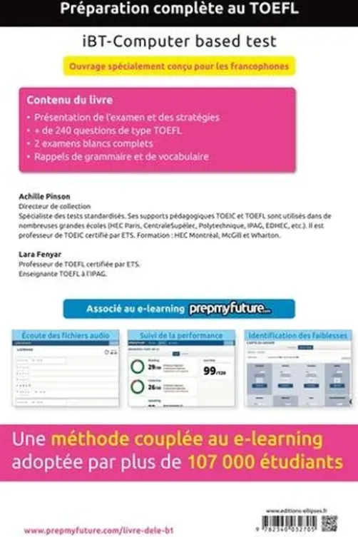 200% TOEFL IBT. TOEFL IBT (Computer based), Préparation complète, Enrichi par le e-learning, Edition 2020, Lara Fenyar