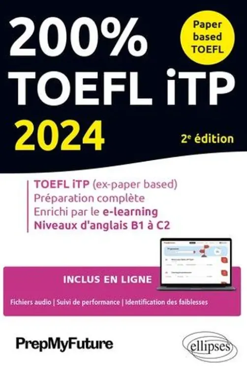 200% TOEFL iTP. Edition 2024, Prepmyfuture