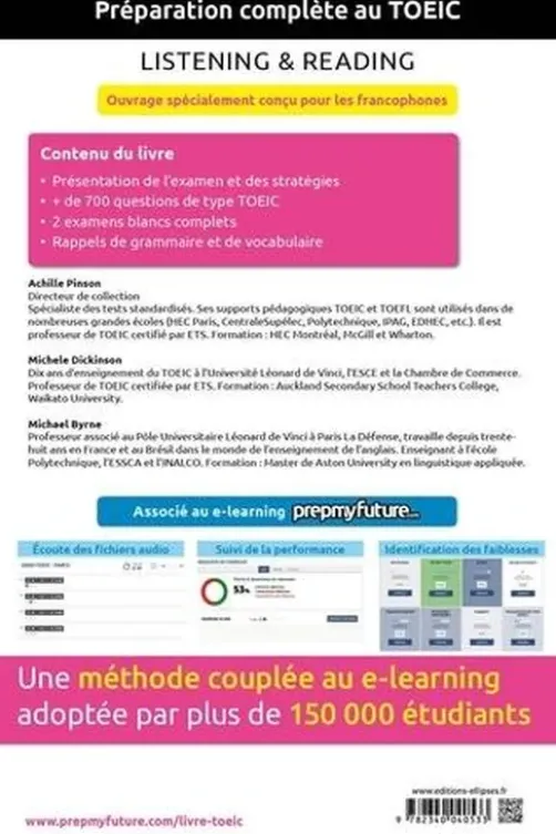 200% TOEIC. Listening & reading, Préparation complète, Enrichi par le e-learning, Edition 2021, Michele Dickinson