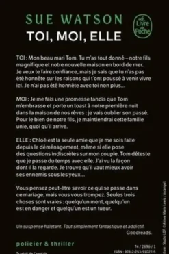 Toi, moi, elle, Sue Watson