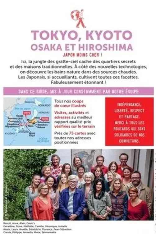 Tokyo, Kyoto, Osaka et Hiroshima. Edition 2023-2024, Le Routard