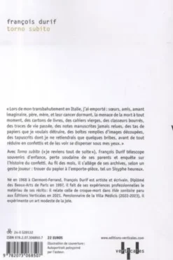 Torno subito, François Durif