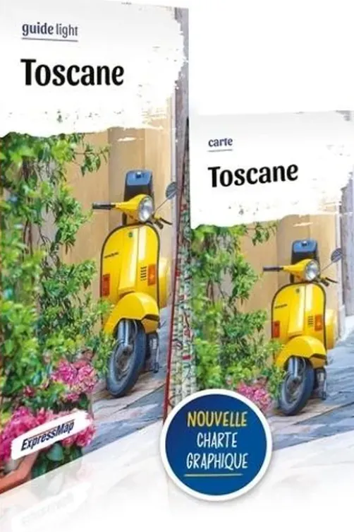 Toscane. Avec 1 carte laminée 1/600 000, Kamila Kowalska-Angelelli