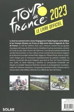Tour de France. Le livre officiel, Edition 2023, Jean-Philippe Bouchard