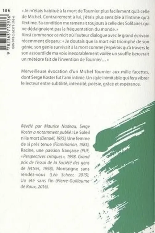 Tournier parti, Serge Koster