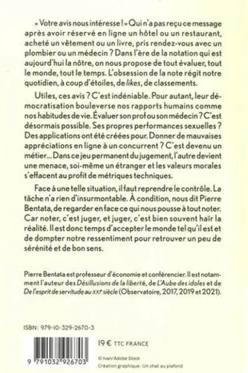 Tous notés, Pierre Bentata