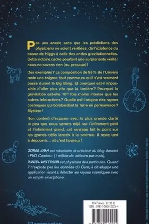 Tout ce que nous ne savons pas encore. Le guide de l'univers inconnu, Daniel Whiteson