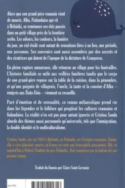 Tout commence par la baleine, Cristina Sandu