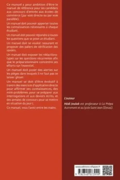 Toute l'algèbre Maths appliquées ECG 1re et 2e années, Hédi Joulak