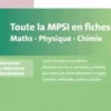 Toute la Mpsi en fiches. Math, Physique, Chimie, Daniel Fredon