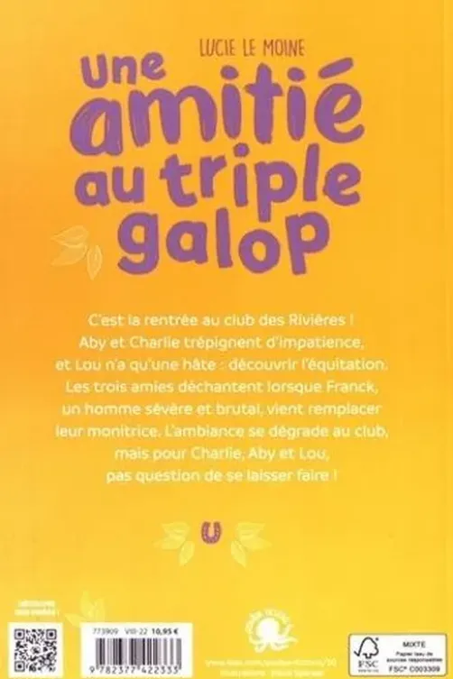 Toutes en selle ! : Une amitié au triple galop, Lucie Le Moine