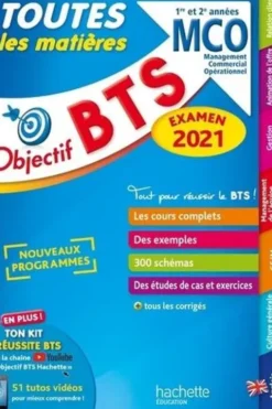 Toutes les matières 1re et 2e années BTS MCO. Edition 2021, Armelle Liard