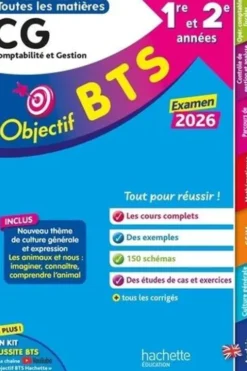 Toutes les épreuves BTS CG 1re et 2e années. Edition 2026, Michel Coucoureux