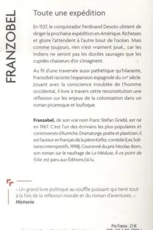 Toute une expédition, Franzobel