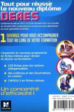 Tout le DEAES en fiches mémos. Domaines de formation 1 à 5, Kamel Abbadi