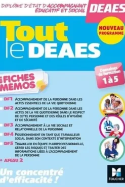 Tout le DEAES en fiches mémos. Domaines de formation 1 à 5, Kamel Abbadi