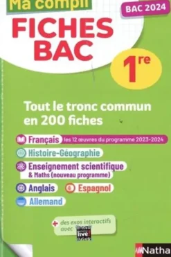 Tout le tronc commun 1re. Edition 2024, Anne Cassou-Noguès