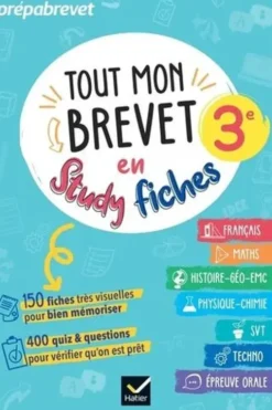 Tout mon Brevet en Study fiches 3e, Sophie André