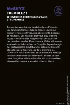Tremblez ! 10 histoires criminelles vraies et flippantes, McSkyz