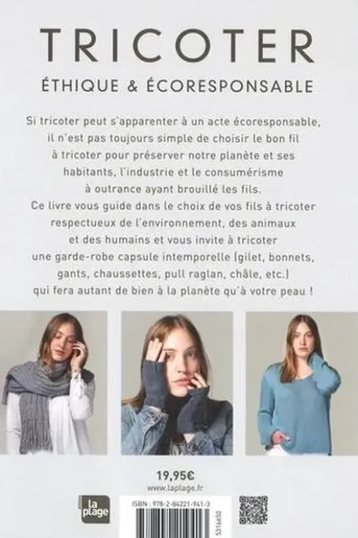 Tricoter éthique et écoresponsable, Charlotte Vannier