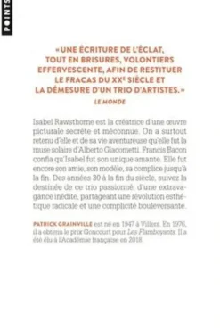 Trio des ardents, Patrick Grainville