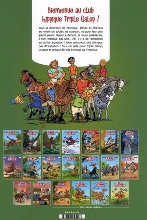 Triple galop Tome 1, Michel Rodrigue