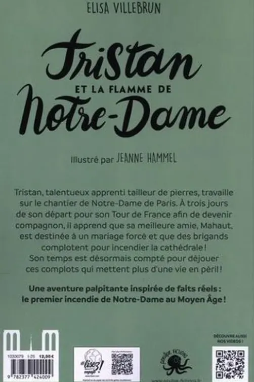 Tristan et la flamme de Notre-Dame, Elisa Villebrun