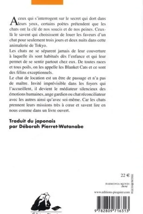 Trois jours et deux nuits avec un chat, Kiyoshi Shigematsu