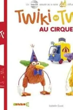 Twiki et Twini au cirque. Avec 1 CD audio, Isabelle Duval