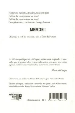 Ultimatum, Fernando Pessoa
