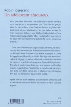 Un adolescent amoureux, Robin Josserand