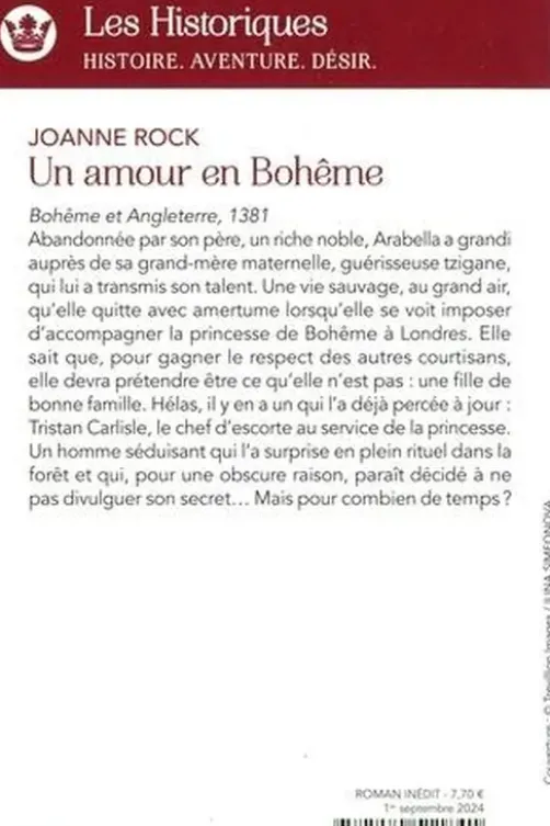 Un amour en Bohême, Joanne Rock