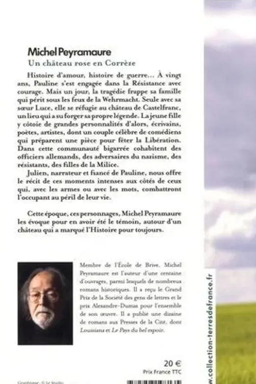 Un château rose en Corrèze, Michel Peyramaure