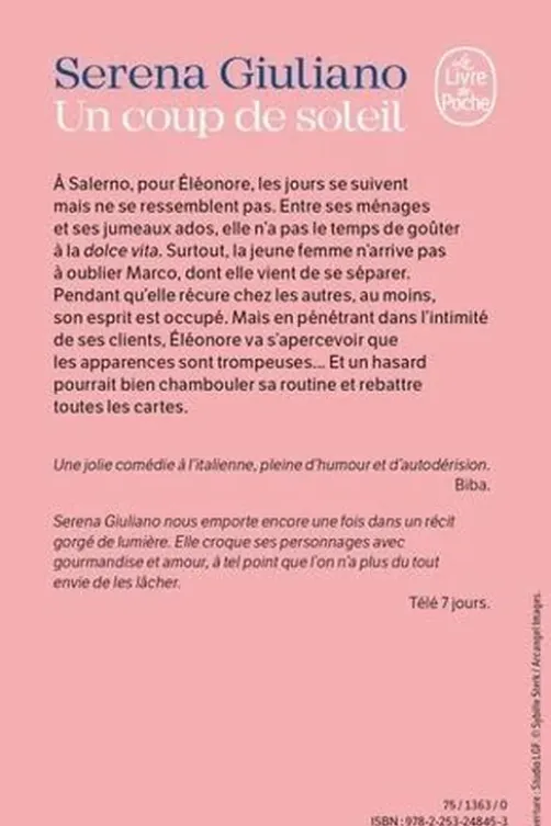 Un coup de soleil, Serena Giuliano