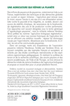 Une agriculture qui répare la planète. Les promesses de l'agriculture biologique régénérative, Vandana Shiva